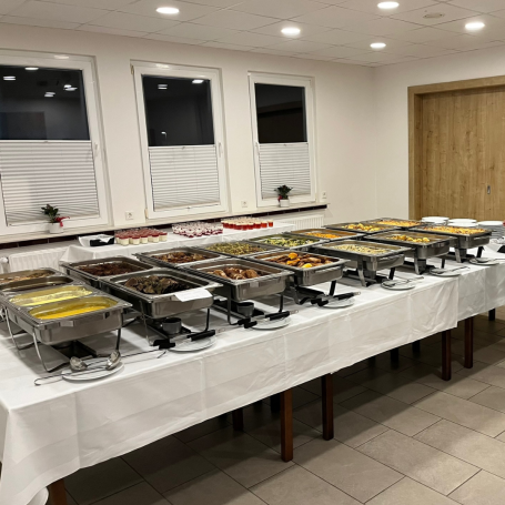 Buffet im Clubzimmer 